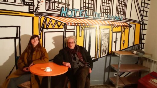 Joël Lecussan et Hervelline Guervilly